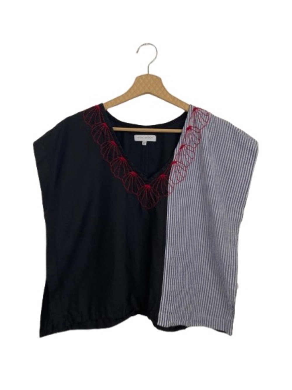 One Size - Casilda Mut Luxury Artisan Tunic - Made in Mexico - Embroidered